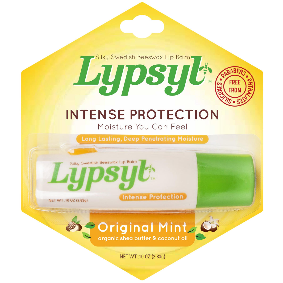 Lypsyl Intense Protection Original Mint, Lip Balm 0.10 oz
