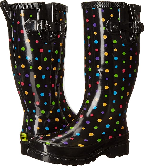Western Chief Women's Tall Waterproof Rain Boot Outdoor Garden Shoes