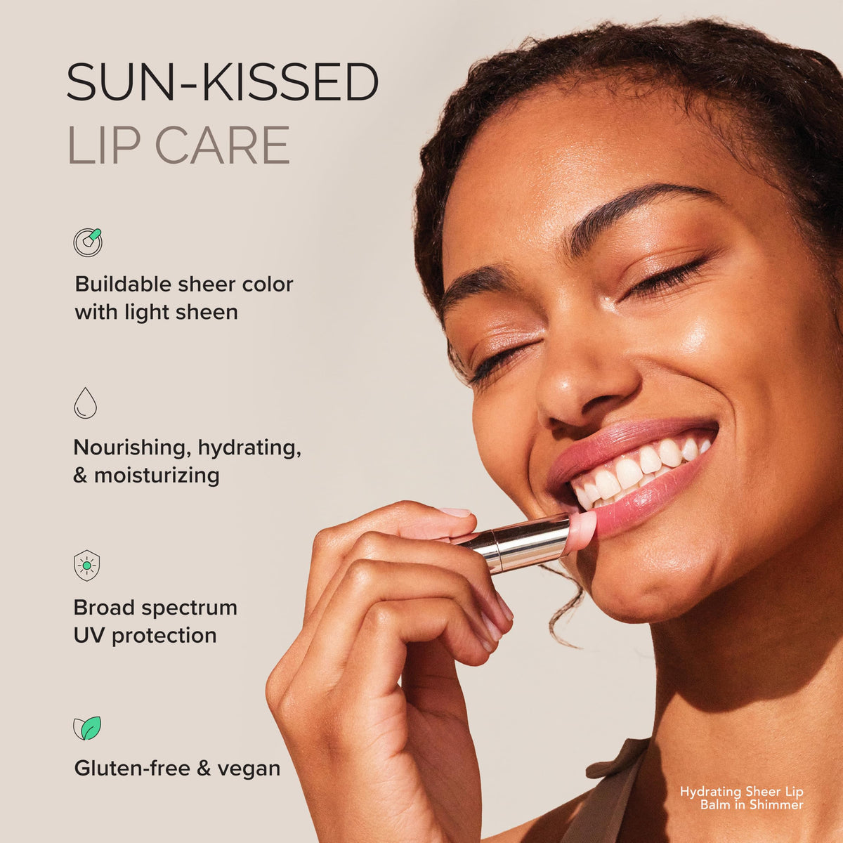 MDSolarSciences Hydrating Sheer Lip Balm SPF 30, 0.15 oz, Shimmer