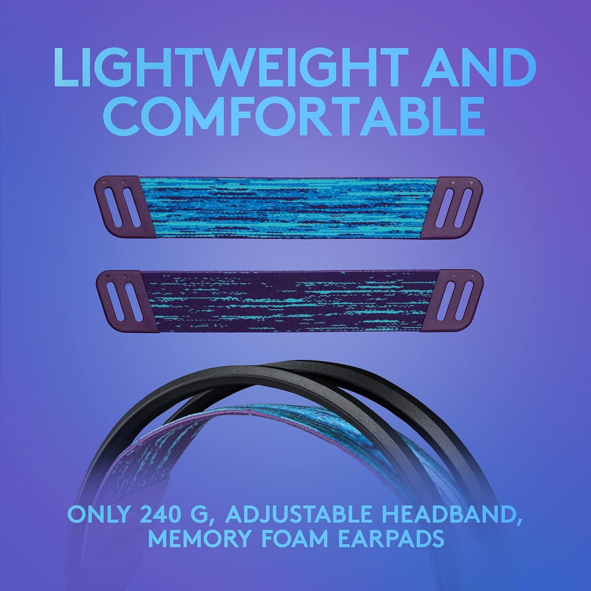 Logitech G335 Wired Gaming Headset, with Flip to Mute Microphone, 3.5mm Audio Jack, Memory Foam Earpads, Lightweight - Black