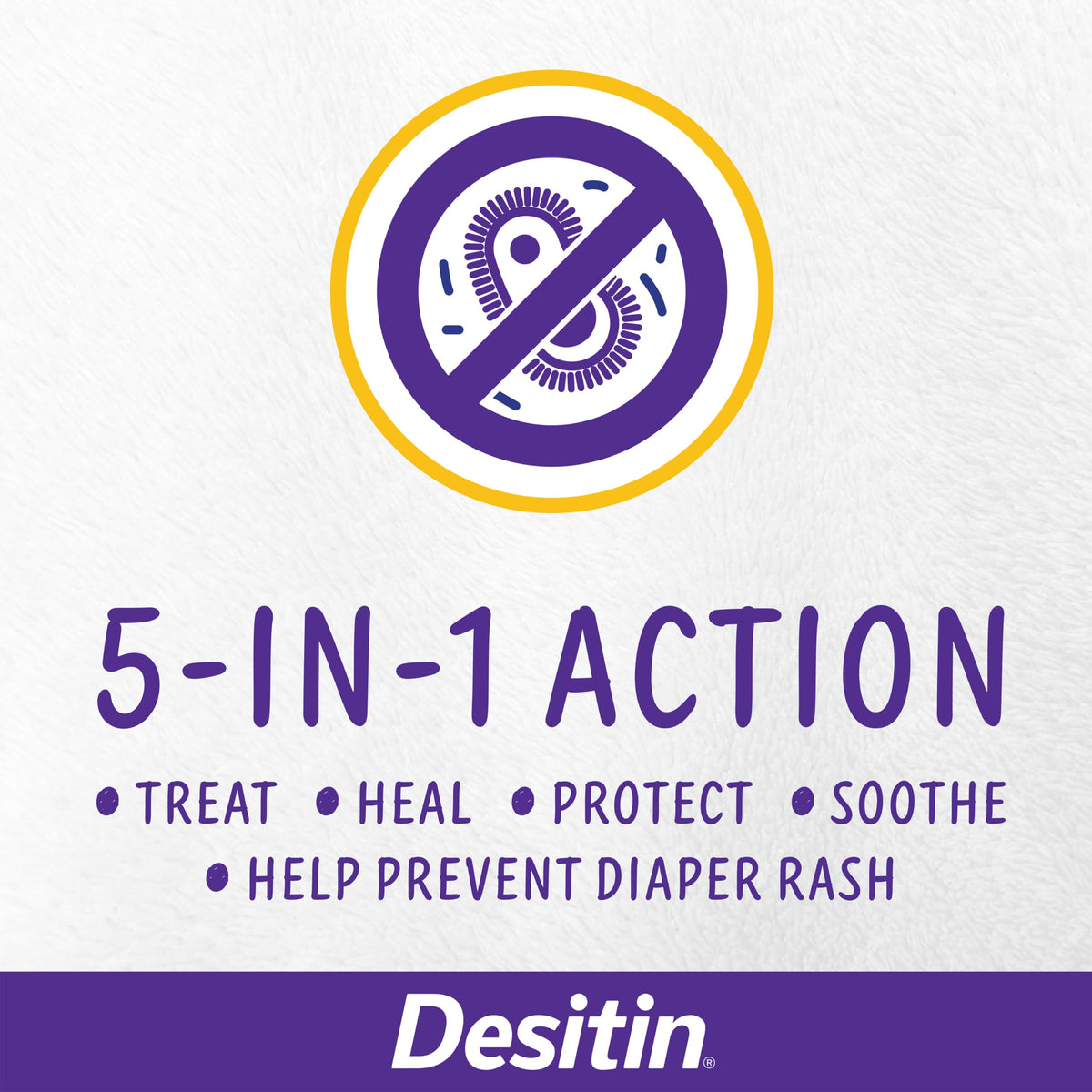 Desitin Maximum Strength Diaper Rash Paste, 40% Zinc Oxide, 4.8 oz