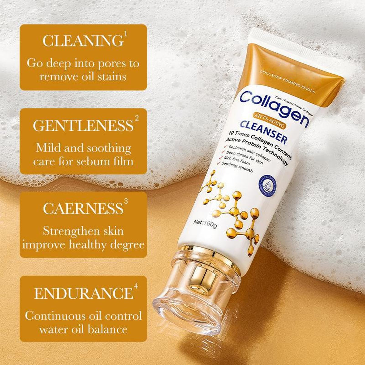 Collagen Skin Care Set, 6Pcs Face Care Sets for Older Women, Firming Skin, Shrink Pores, Smooth Wrinkles, Hydrating Skin Care Set Include Serum Face Cream Eye Cream Toner Cleanser Facial Mask1