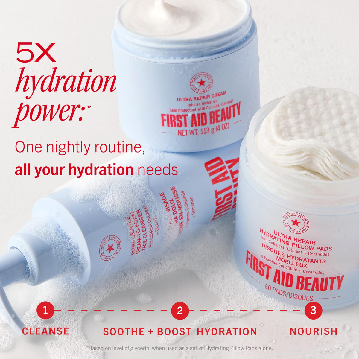First Aid Beauty Ultra Repair Cream, Intense Hydration, 4 oz