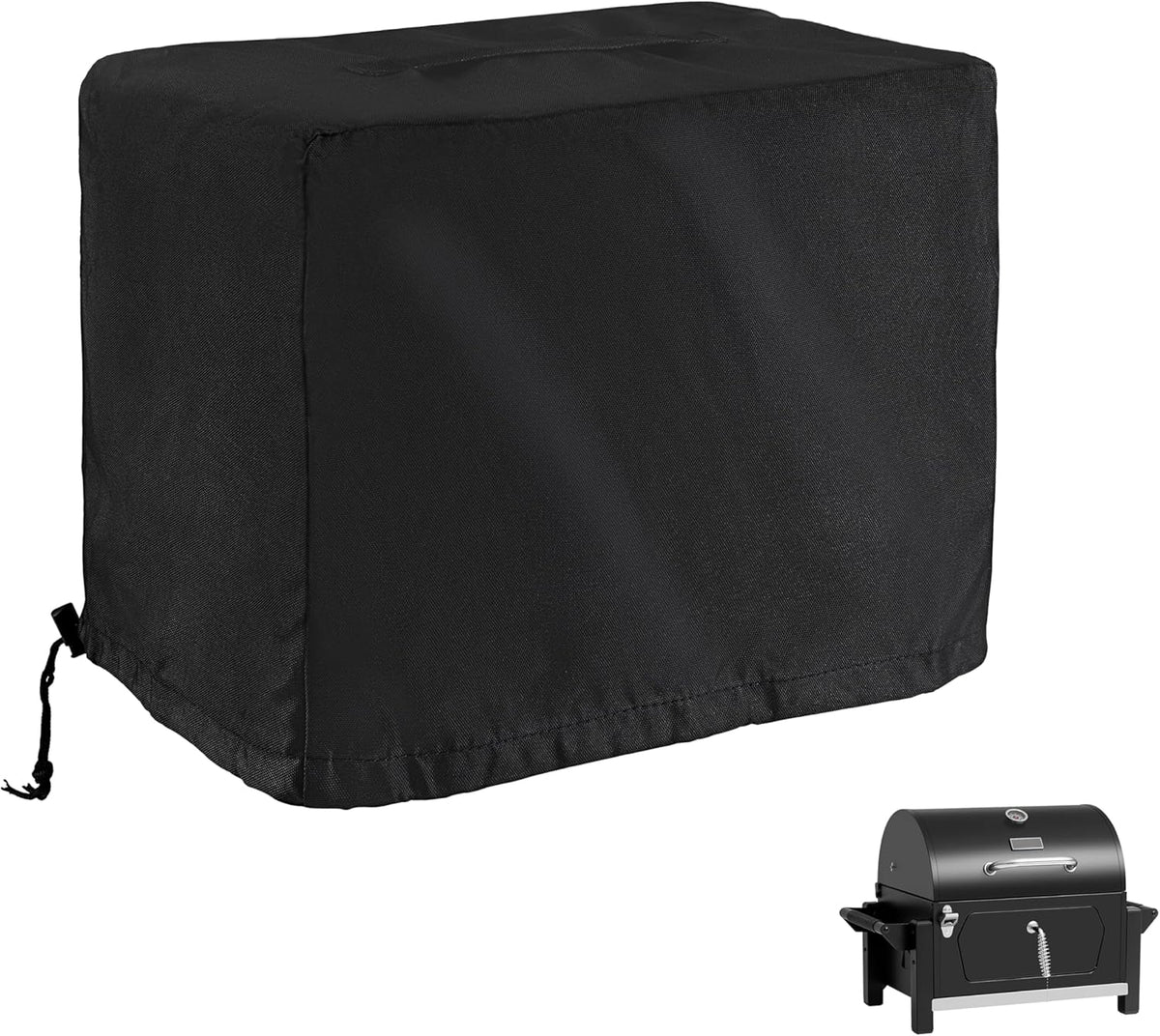 Grill Cover for Royal Gourmet CD1519 Portable Charcoal Grill, Tabletop BBQ Cover for Royal Gourmet Small Charcoal Camping Grill
