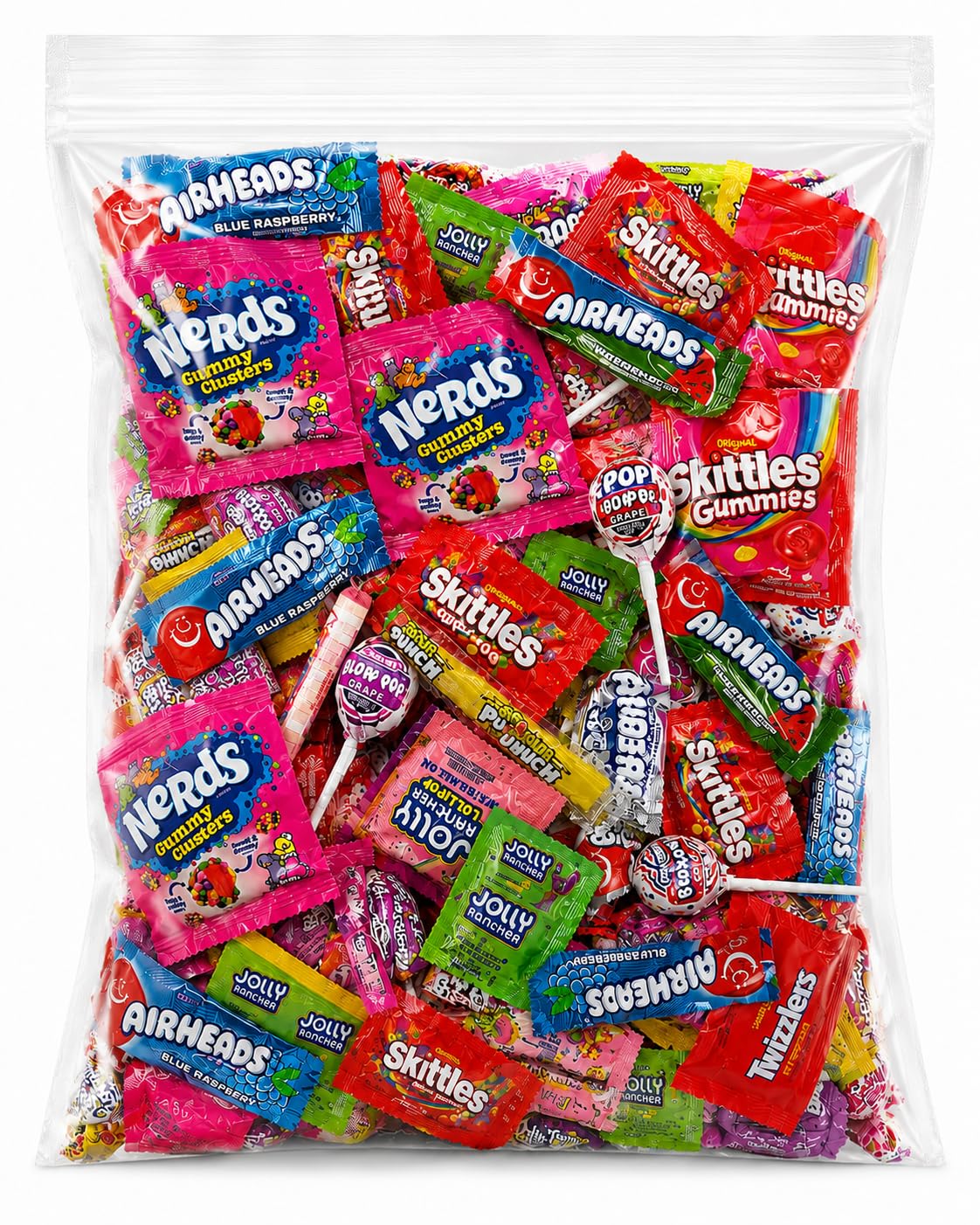 Ultimate Assorted Candy Party Mix - 20 LB Bag - Mega Variety Bulk Assortment - Individually Wrapped Candy - Queen Jax - Variety Pack