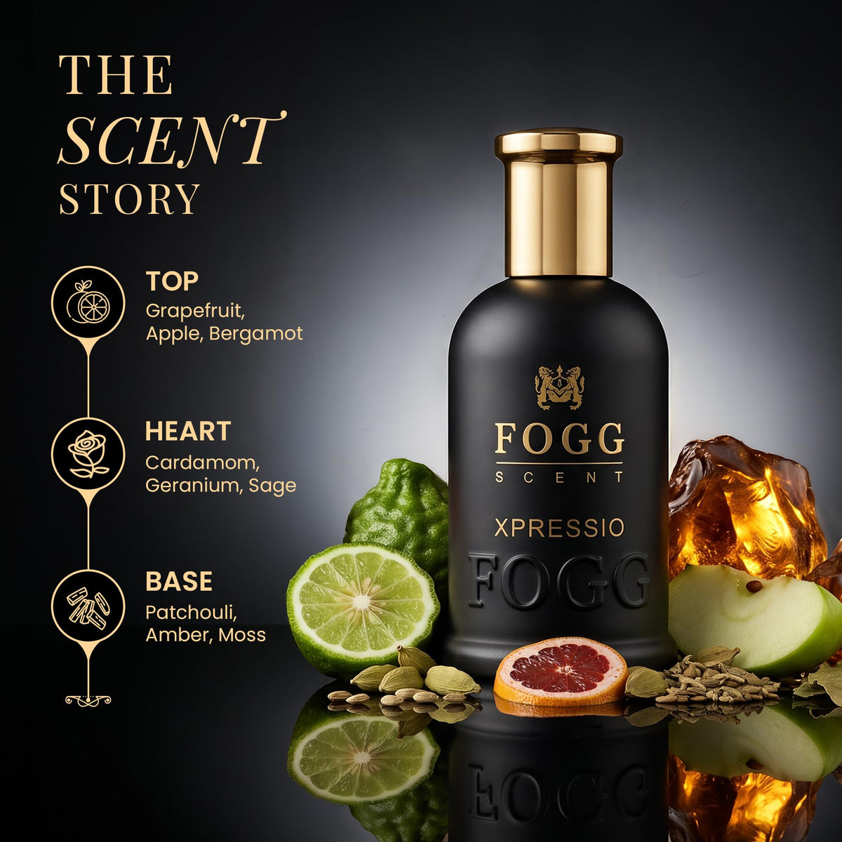 Fogg XPRESSIO Eau De Parfum 100ML