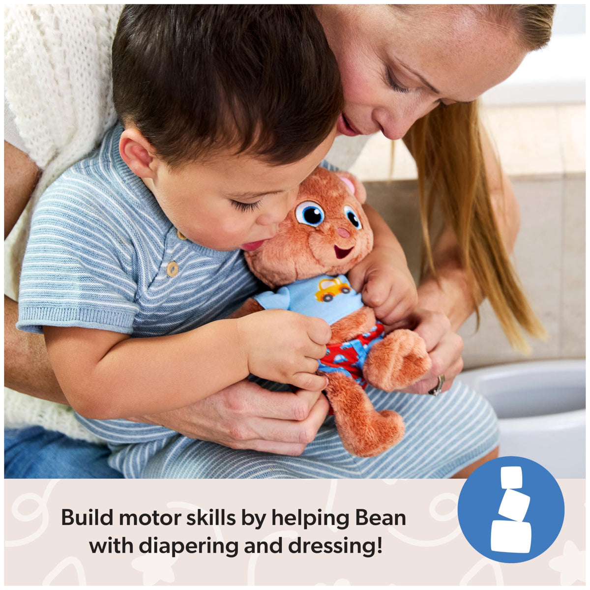 Ms. Rachel Potty Time with Bean, Interactive Plush Animal & Toilet
