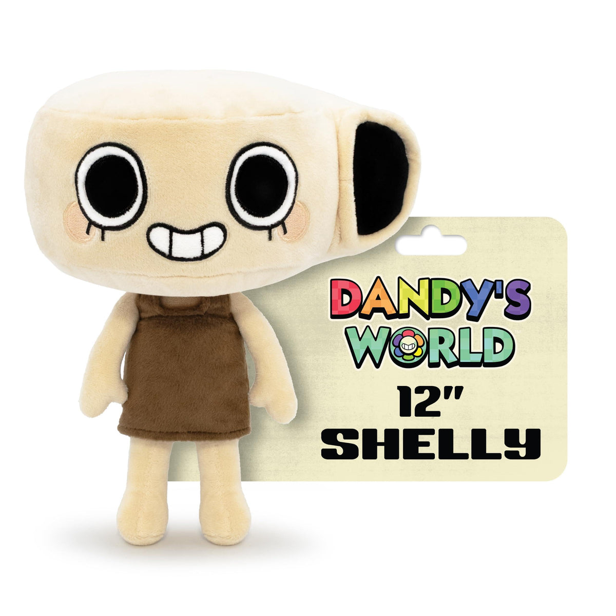 Culture Fly Dandy's World 12" Plush Toys I Officially Licensed Collectable Plush Dolls (Shelly)
