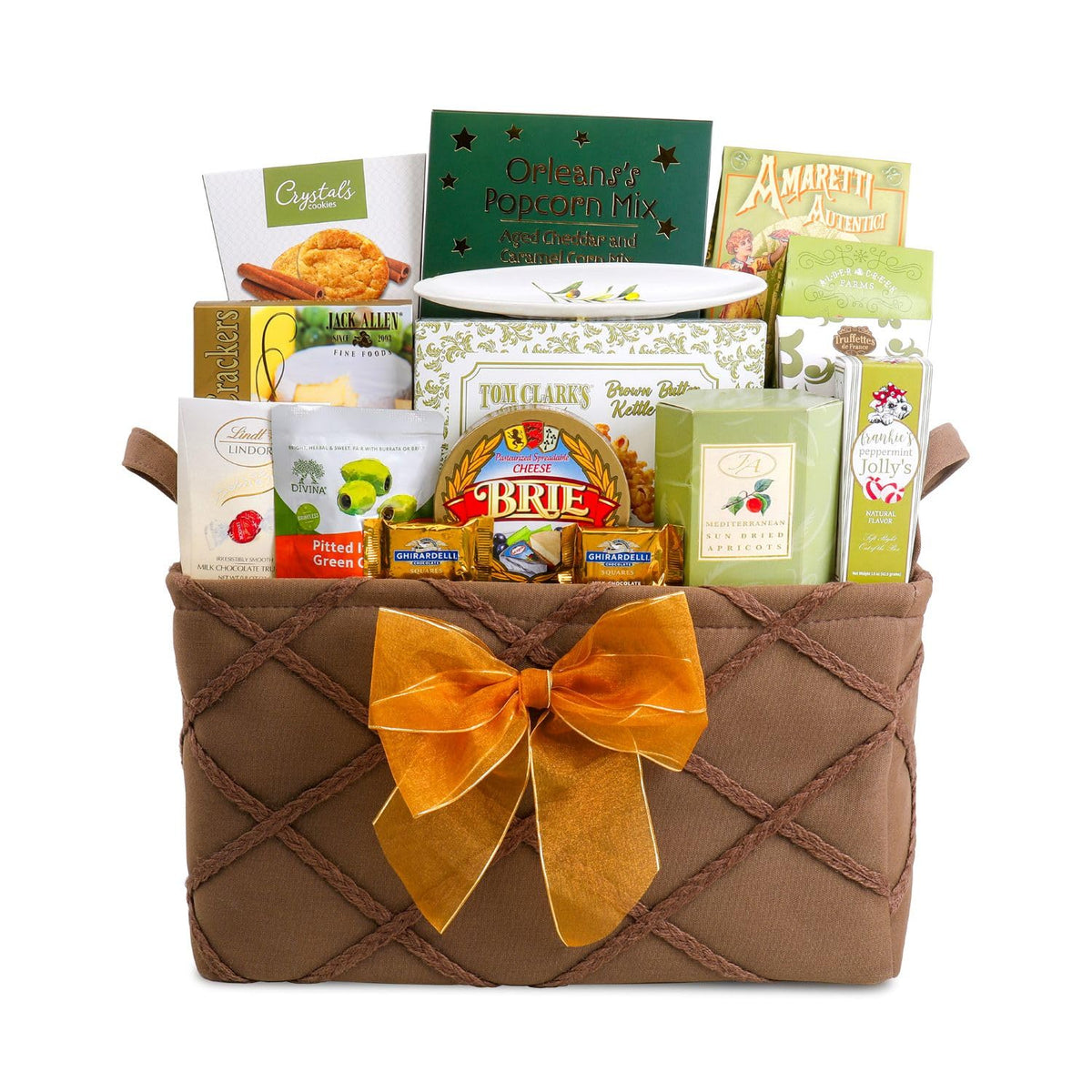 Alder Creek Gift Baskets The Ambassador Sweet and Savory Gift Basket Gift for Women, Men, College, Appreciation, Thank You, Birthday, Corporate, Get