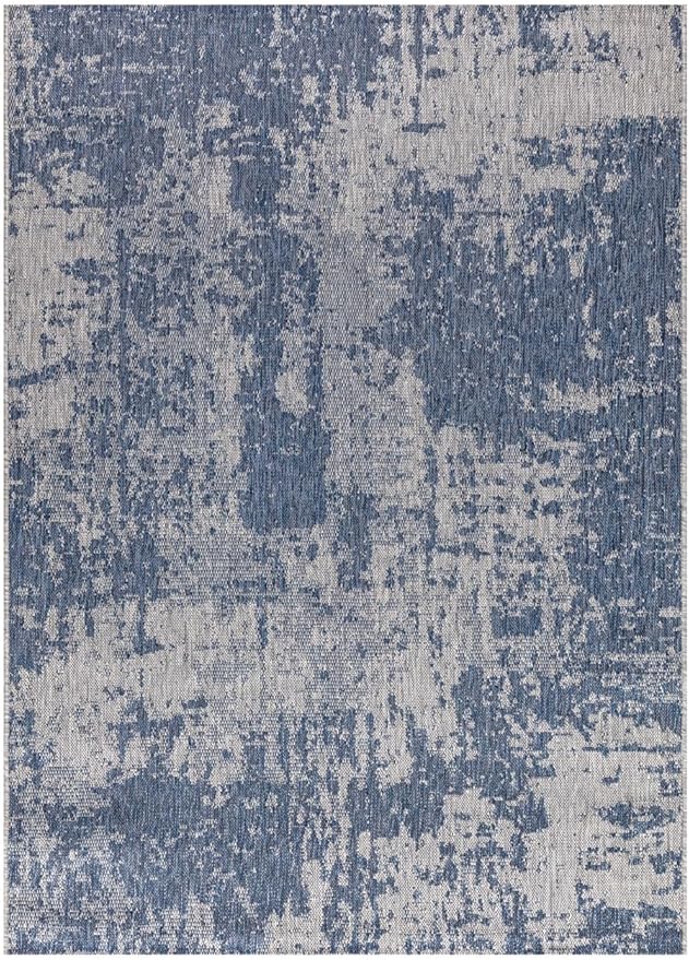 Keen Home Design Terrace Outdoor Area Rug - 8x10 Washable Indoor/Outdoor Rug for Patio, Kitchen, Balcony, Beach, Garden, Deck and Porch, Size: 7'7"x10'