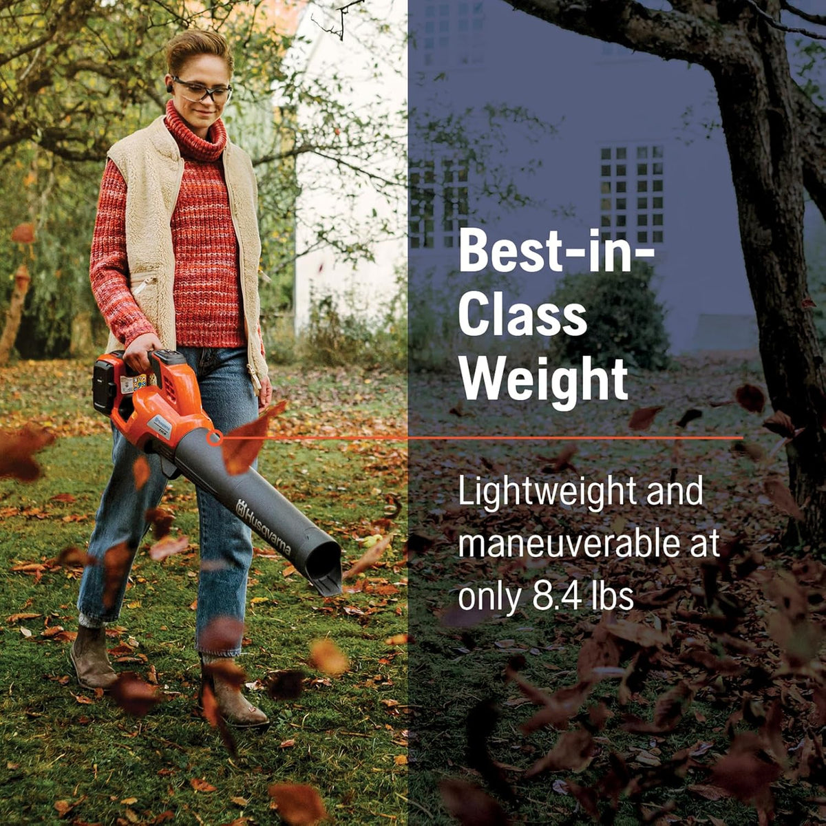 Husqvarna Weed Eater 320iL String Trimmer and 230iB Leaf Blower Bundle, Trimmer and Blower Combo with 4 Ah B140 Battery and 40-C80 Charger Included