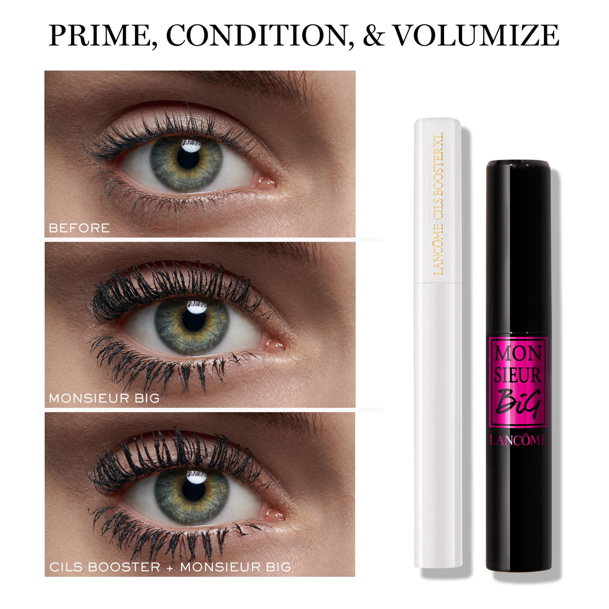 Lancôme Monsieur Big - Volumizing Mascara 24H Wear - Full Size, Black