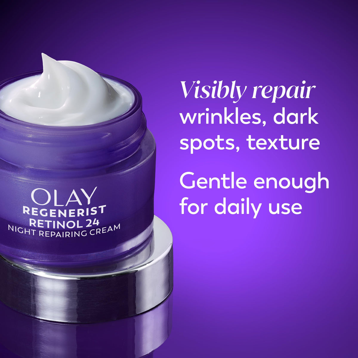 Olay Regenerist Restore 3 Steps Holiday Pack - Moisturizer 1.7 oz, SPF 30 Cream 0.5 oz, Retinol 24 Mini 0.5 oz - Anti-Aging, Hydrating & Firming Female Skin Care Gift Set