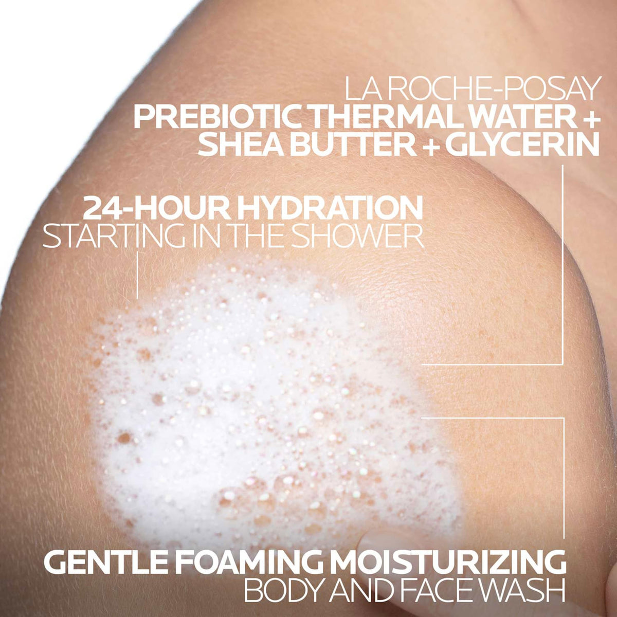 La Roche-Posay Lipikar AP+ Gentle Moisturizing Body Wash, 13.52oz