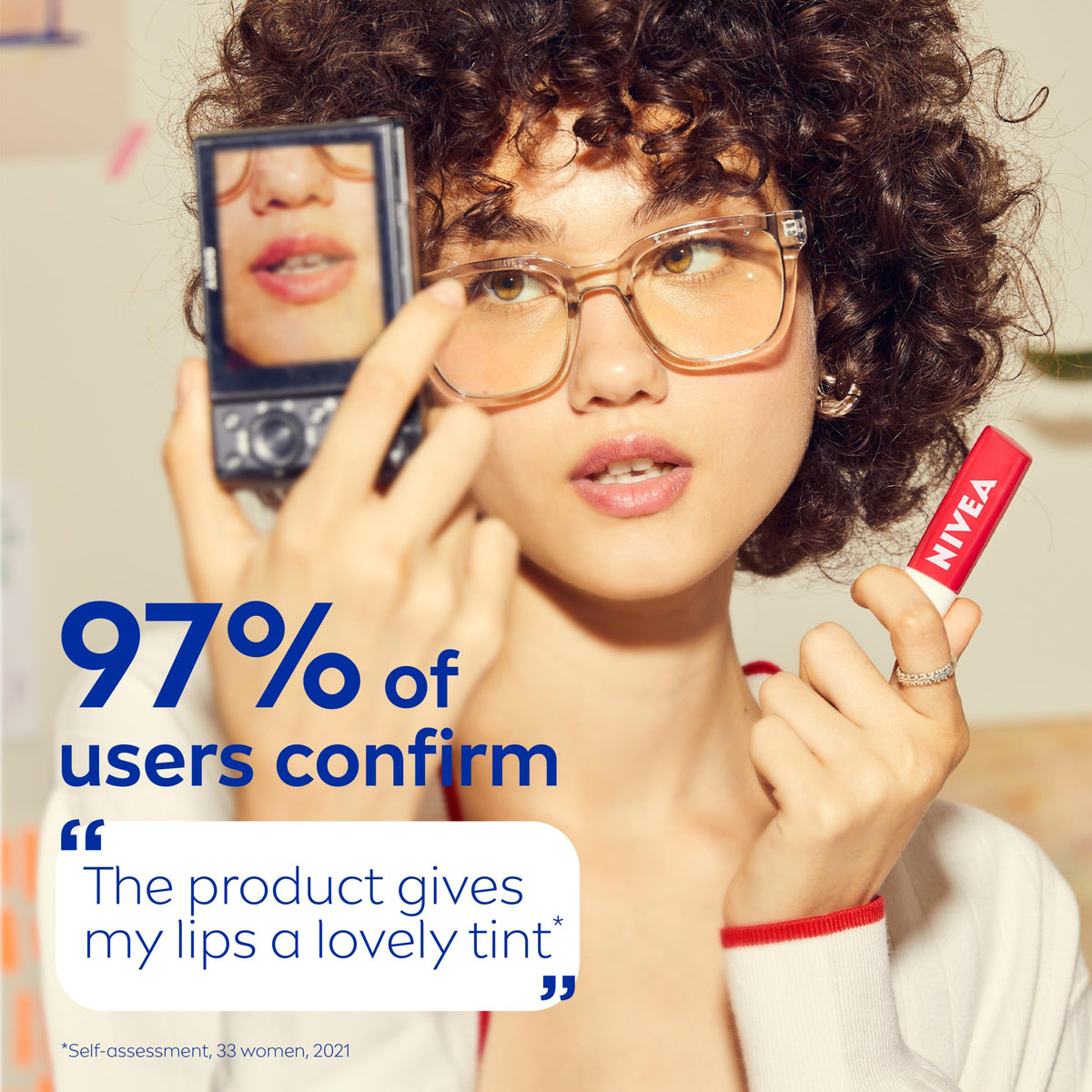 NIVEA Lip Care, Fruity Cuties Lip Balm Variety Pack, 4 x 0.17 OZ