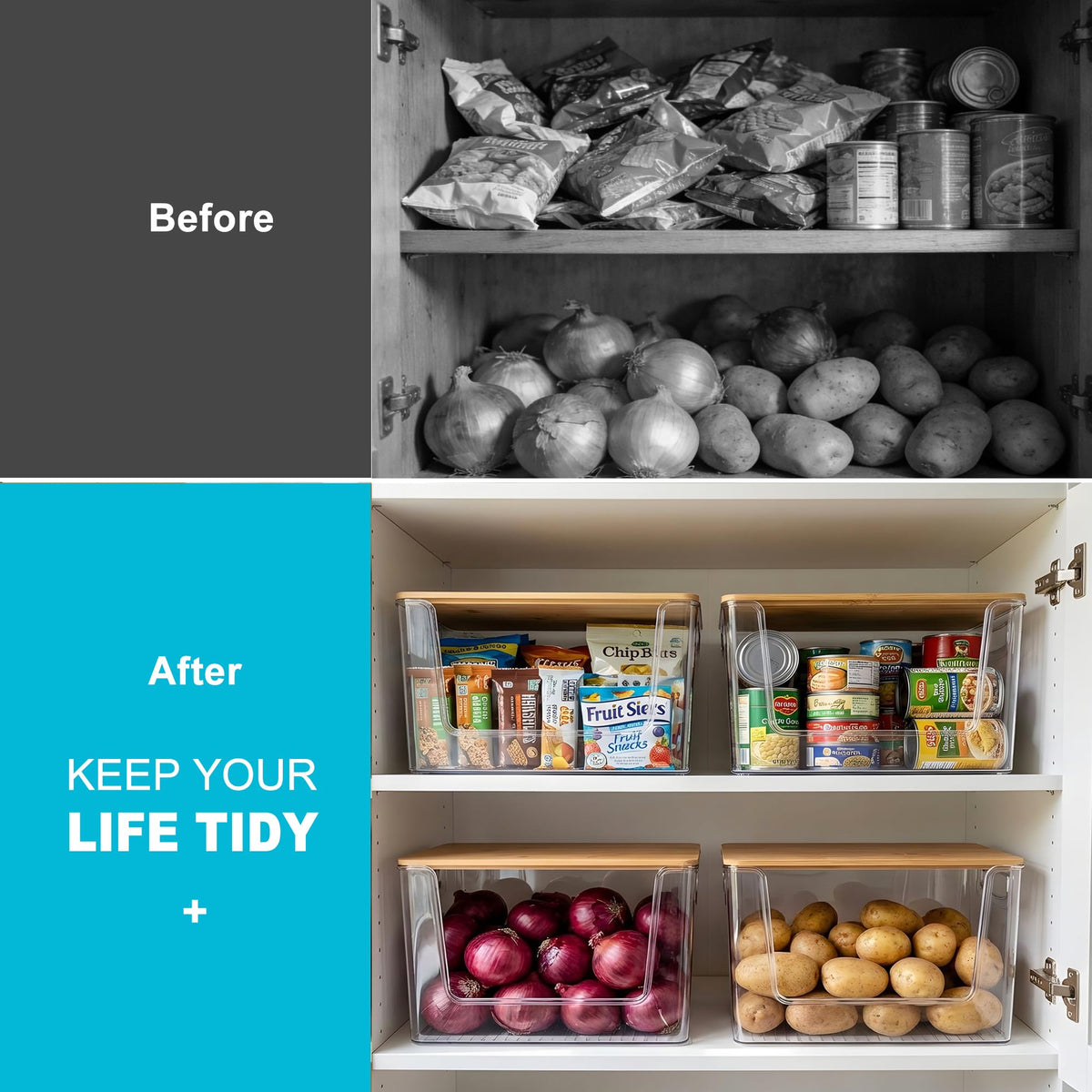 Pantry Organizers Onion Potato Storage Bins