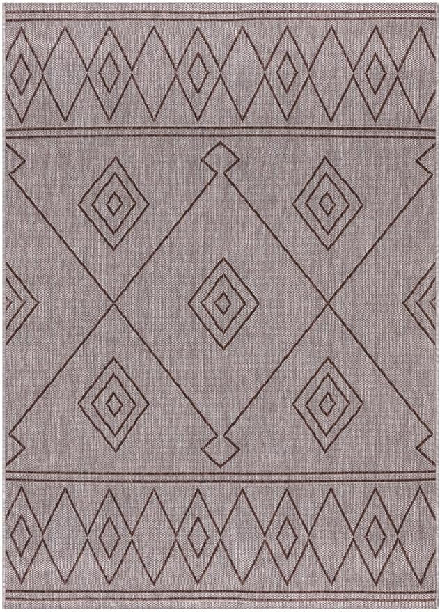 Keen Home Design Terrace Outdoor Area Rug - 9x12 Washable Indoor/Outdoor Rug for Patio, Kitchen, Balcony, Beach, Garden, Deck and Porch, Size: 8'10"x12'
