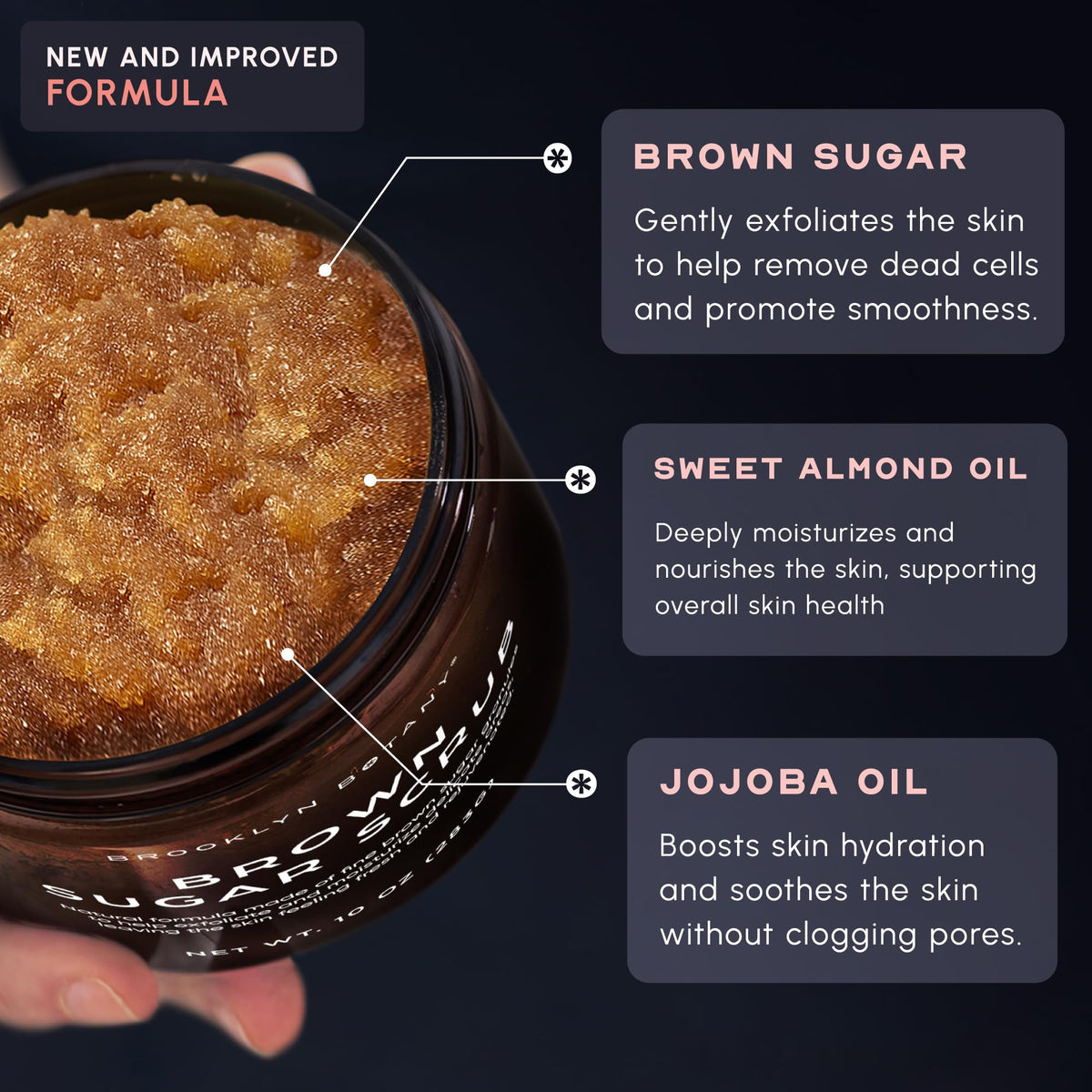 Brooklyn Botany Brown Sugar Body Scrub - 10 oz