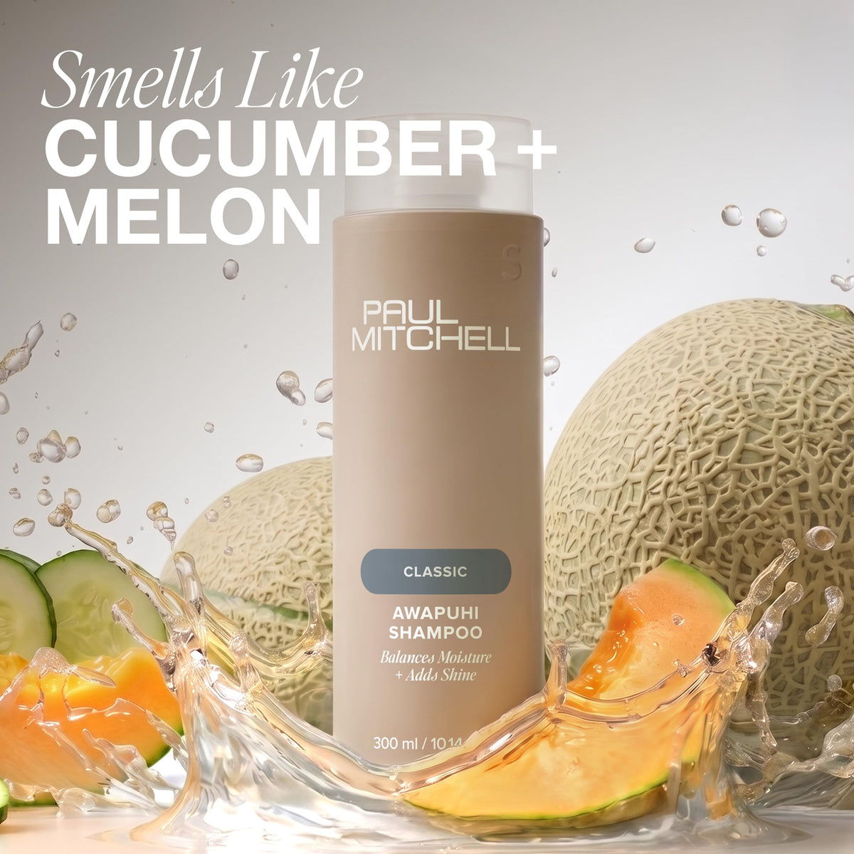 Paul Mitchell Awapuhi Shampoo, Balances Moisture + Adds Shine, For All Hair Types, Especially Fine + Static-Prone Hair, 33.8 fl. oz.