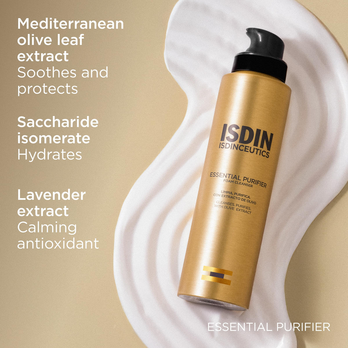 ISDIN Isdinceutics Essential Purifier Foaming Face Wash, 5.07 fl oz