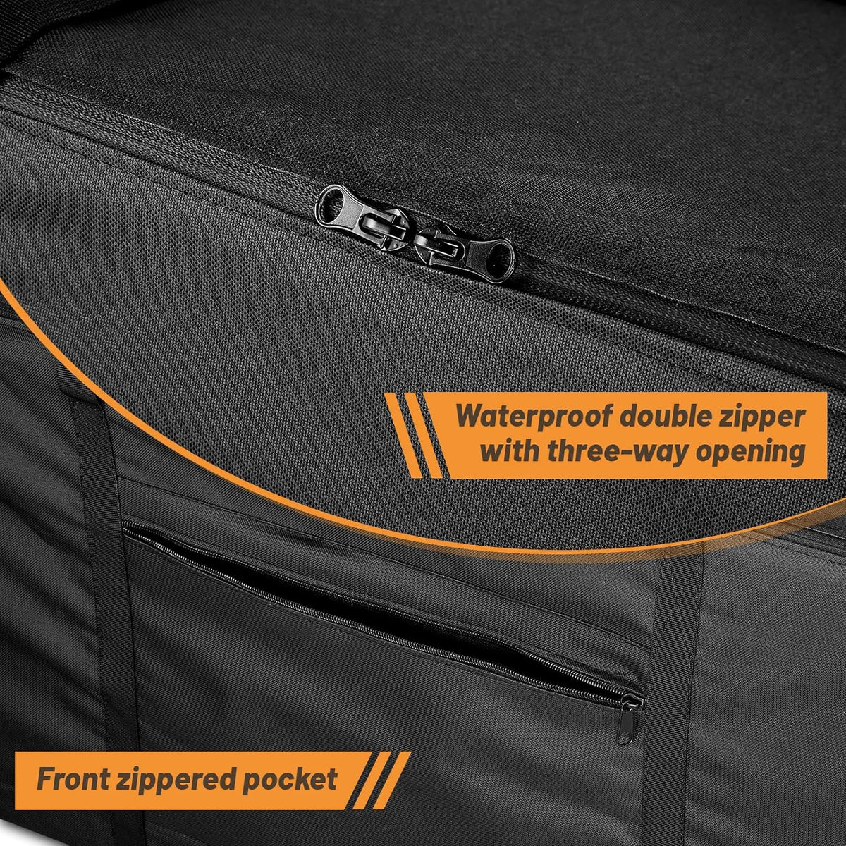 Kingling Universal Grill Carry Bag Fits for Blackstone 1860 Gas Grill & GD4002T Grill Heavy-Duty Carrying Storage Bag Grill Covers for Portable Propane Tabletop Grills BBQ Cover - 42"L x 25"W x 15"H