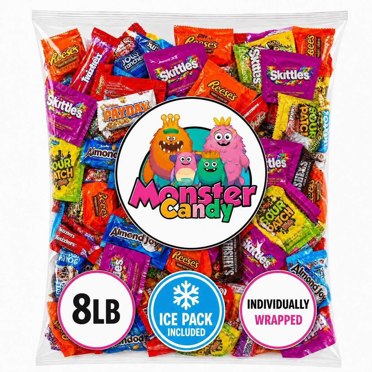 Chocolate and Candy Party Favor Mix - 8 lb Pinata Stuffers - Goodie Bag Stuffers for Kids Party Favors - Chocolate Candy Variety Pack Bulk - Bulk