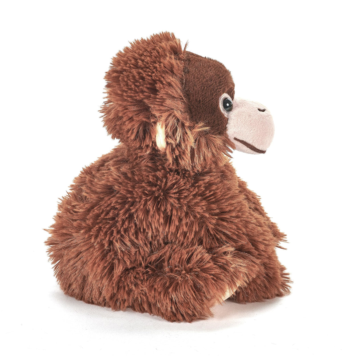 The Petting Zoo Female Orangutan Stuffed Animal Plushie, Wild Onez, 9 in