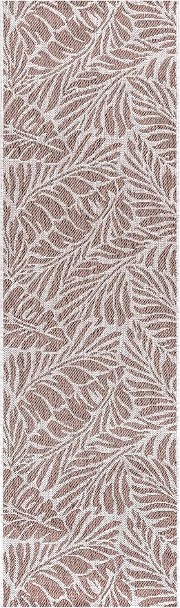 Keen Home Design Terrace Outdoor Runner Rug - 2x10 Washable Indoor/Outdoor Rug for Patio, Kitchen, Balcony, Beach, Garden, Deck and Porch, Size: 2'2"x9'11"