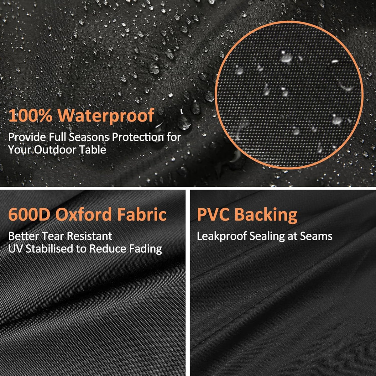 Grill Cover for Pit Boss Memphis Ultimate and Smoke Hollow PS9900 DG1100S 4 in1 Combo Grill, 600D 79" Heavy Duty Waterproof Cover for GC7000 Gas/Charcoal Grill