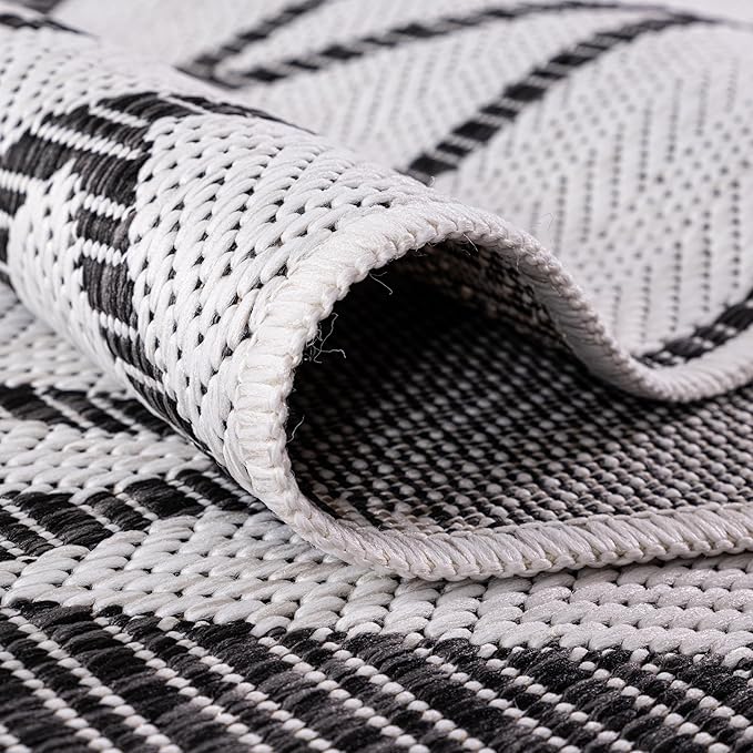 Keen Home Design Terrace Outdoor Throw Rug - 3x5 Washable Indoor/Outdoor Rug for Patio, Kitchen, Balcony, Beach, Garden, Deck and Porch, Size: 3'x5'
