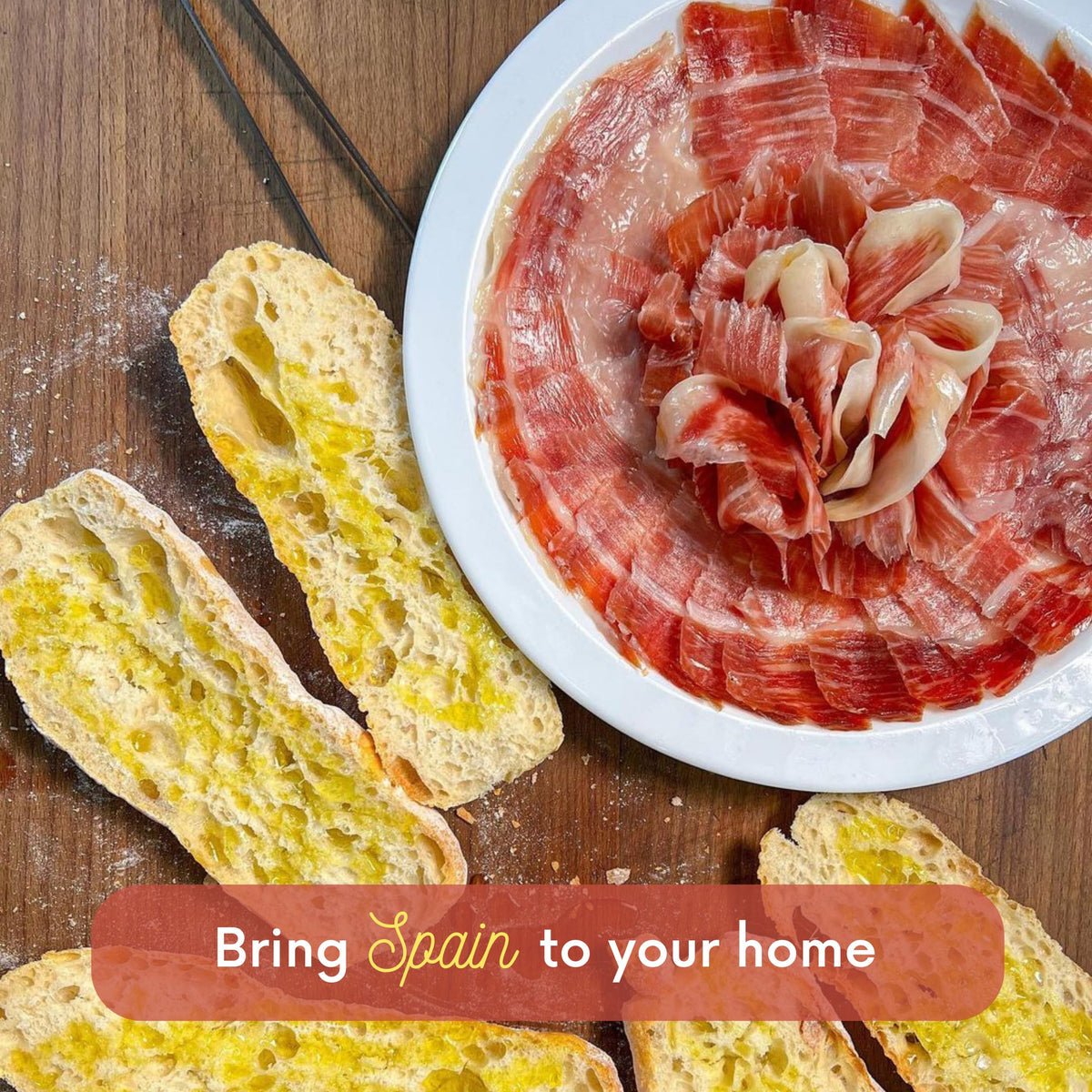Monte Nevado Iberico Ham Bellota - Acorn Fed - Min Weight 16.5 lbs, 32 Months Avg Curing Time - Jamon Iberico Pata Negra - Great Family and Friends