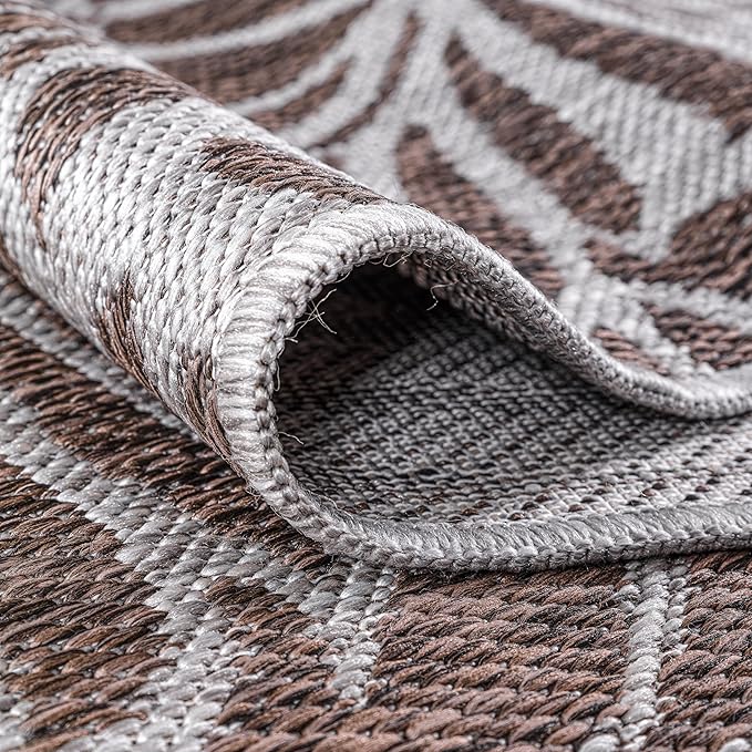 Keen Home Design Terrace Outdoor Runner Rug - 2x10 Washable Indoor/Outdoor Rug for Patio, Kitchen, Balcony, Beach, Garden, Deck and Porch, Size: 2'2"x9'11"