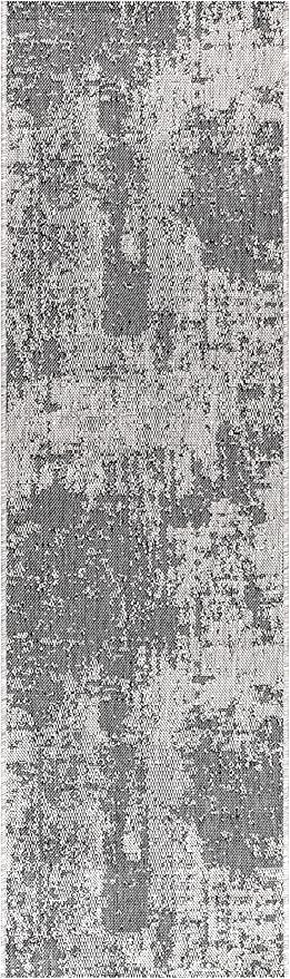 Keen Home Design Terrace Outdoor Runner Rug - 2x8 Washable Indoor/Outdoor Rug for Patio, Kitchen, Balcony, Beach, Garden, Deck and Porch, Size: 2'2"x7'7"