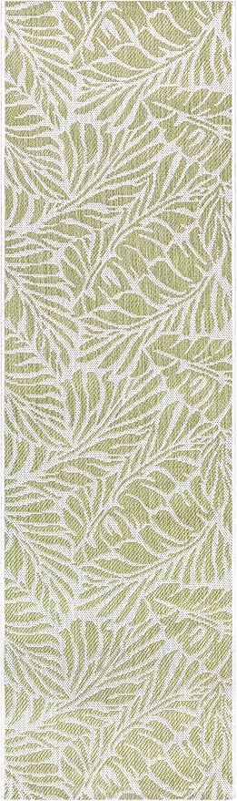 Keen Home Design Terrace Outdoor Runner Rug - 2x6 Washable Indoor/Outdoor Rug for Patio, Kitchen, Balcony, Beach, Garden, Deck and Porch, Size: 2'2"x5'7"