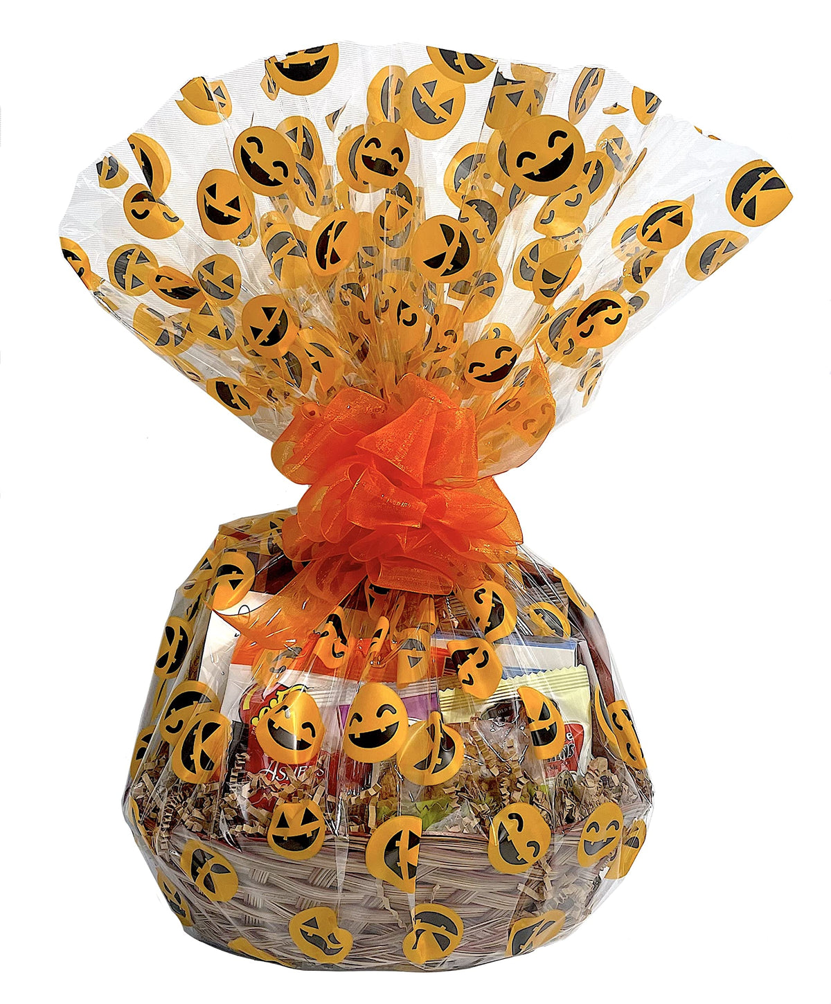 Hand-Crafted 14 Piece customizable chocolate gift basket of gourmet chocolates, cookies, and crunches. Tasty treats selected for businesses, clients
