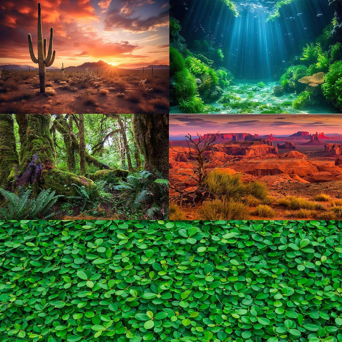 Under The Sea Aquarium Background Aquatic Plants Deep Sea Fish Tank Background Underwater Sunray Rock Terrarium Backgrounds Deep Ocean Floor Tropical Fish Tank Backgrounds 72x16in