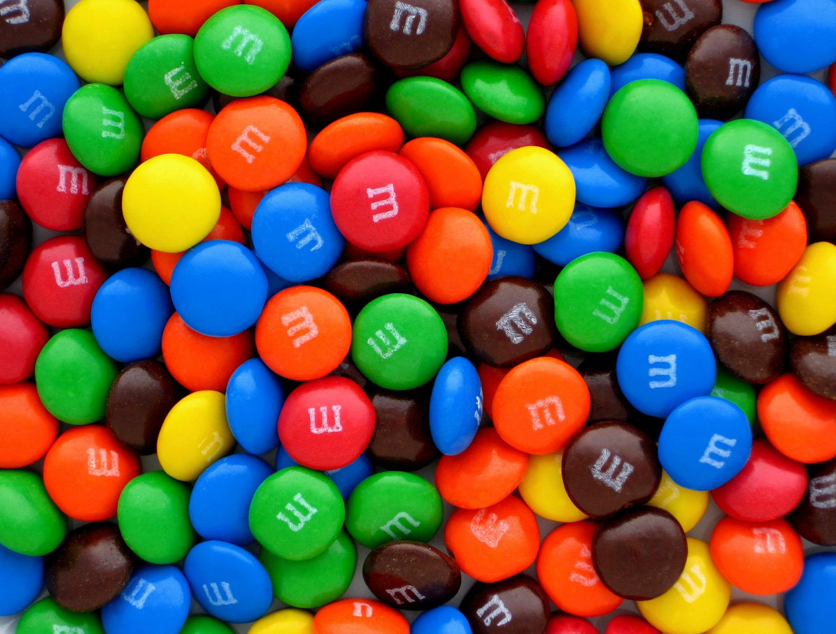 M&M's Milk Chocolate Fun Size Packets Bulk Box (Pack of 30) (Approx. 1LB)
