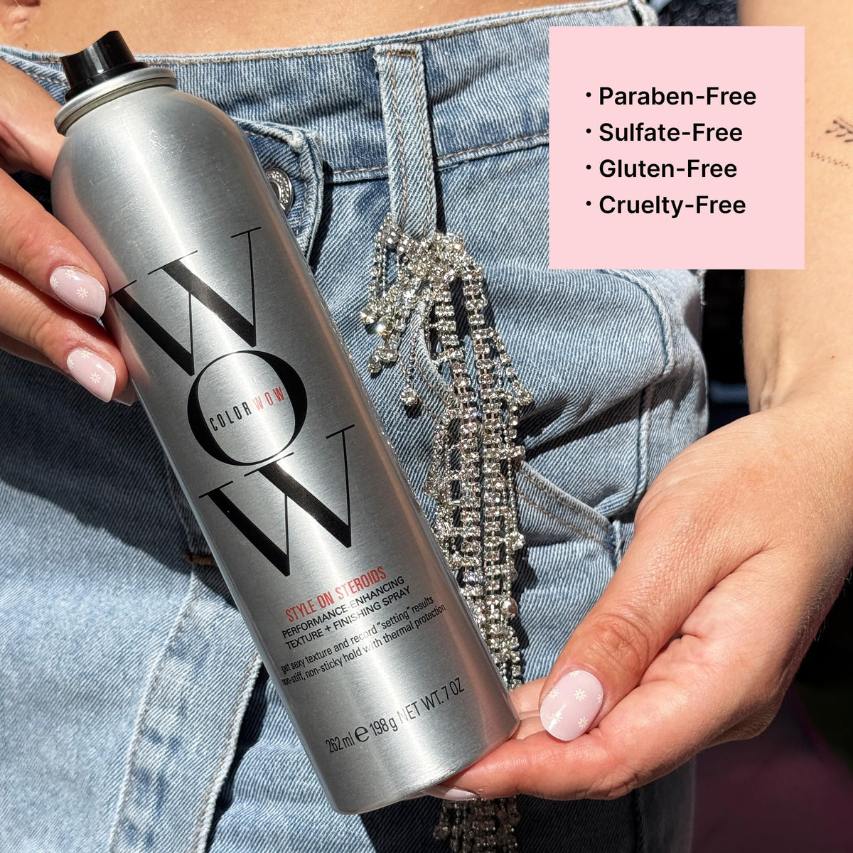 COLOR WOW Style on Steroids – Texturizing Hair Spray for Volume