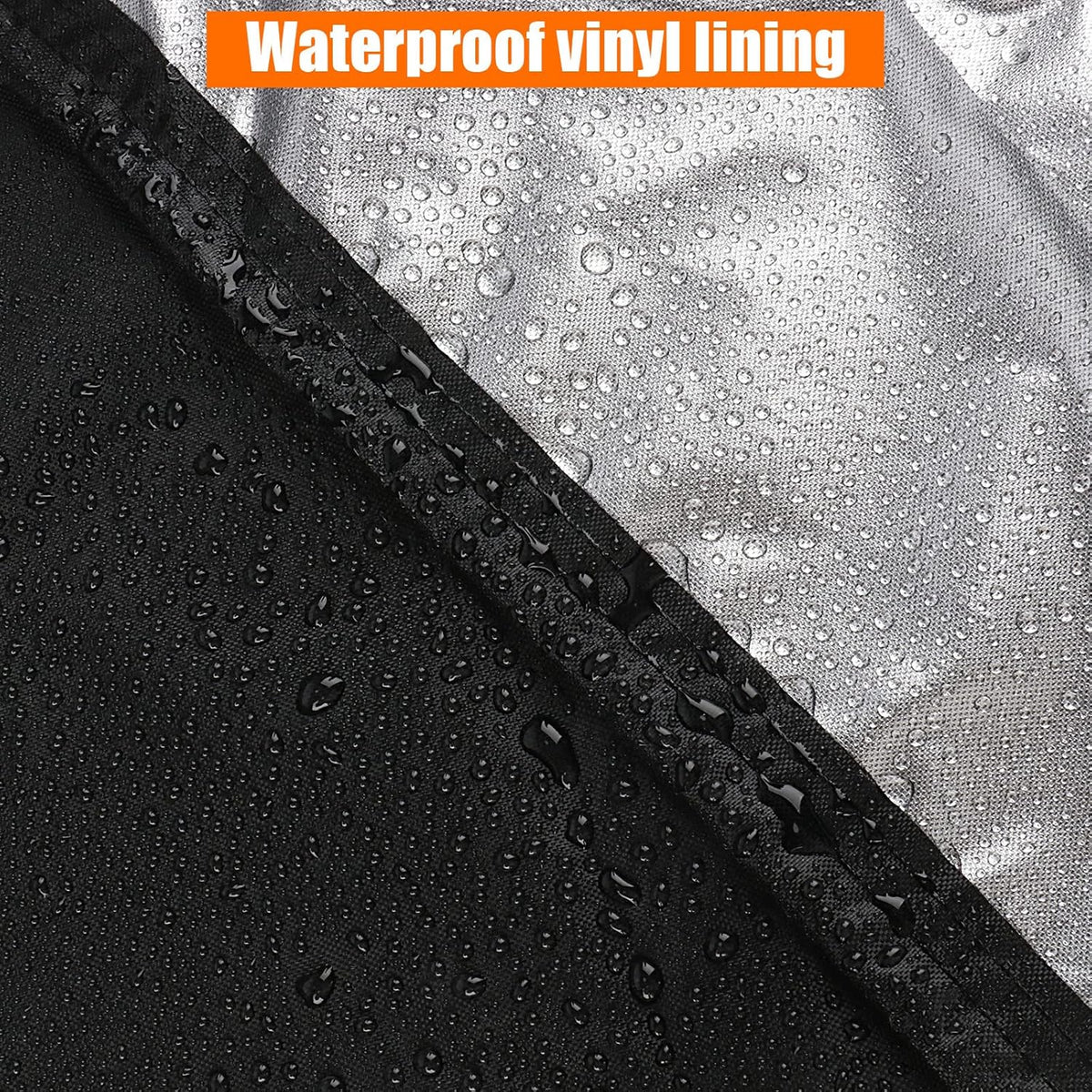 2 Burner Gas Grill Cover 32 Inch, Waterproof Cover for Char-Broil 463673519 Gas Grill, Protective Outdoor Grill Cover for Weber Nexgrill with Collapsed Side Tables