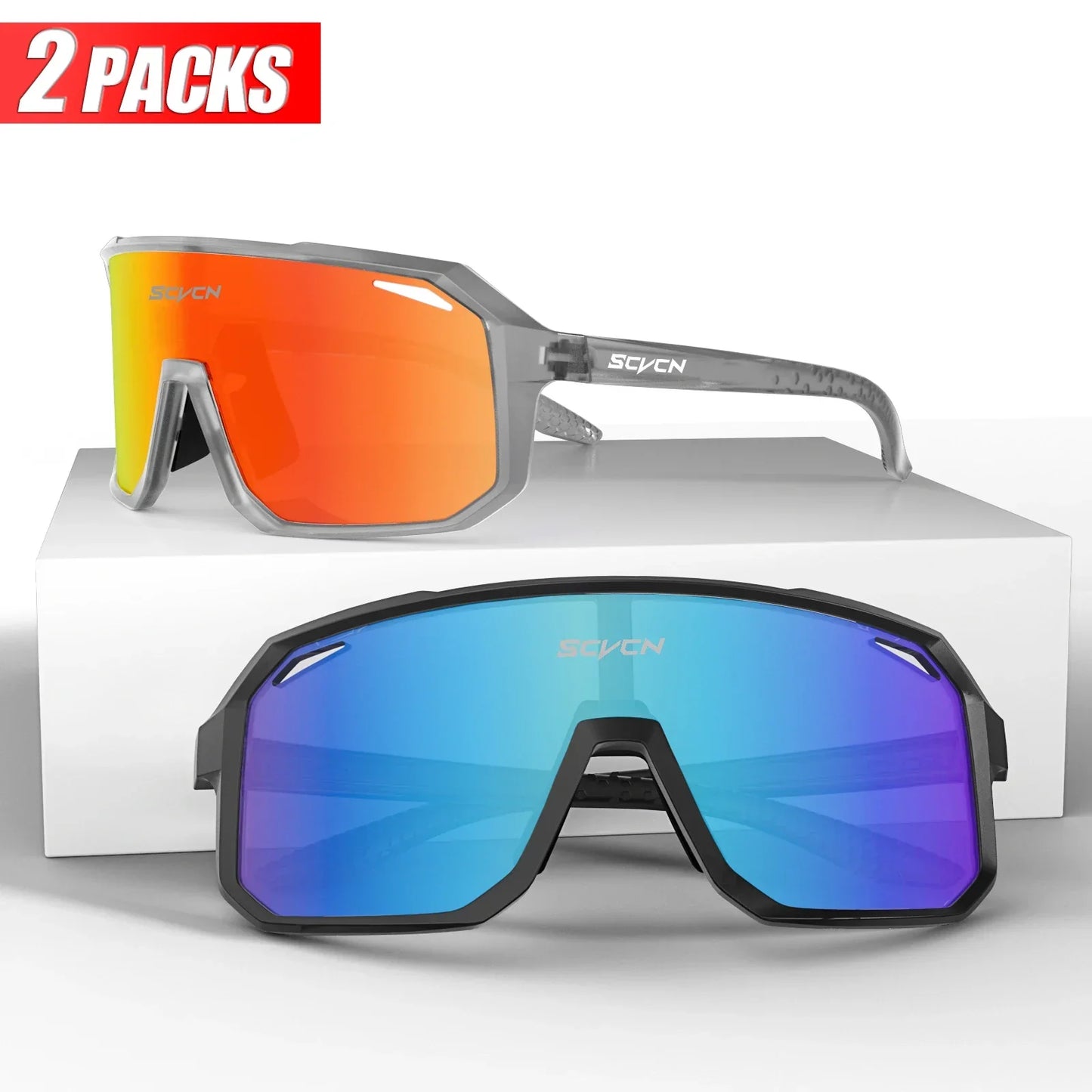 SCVCN UV400 Cycling Sports Sunglasses