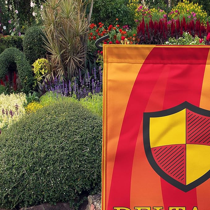 Delta Chi Licensed Flag Garden Flag Banner Yard Decor Outdoor Decoration (Delta Chi #2)