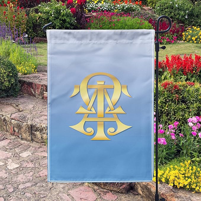 Alpha Tau Omega Licensed Flag Garden Flag Banner Yard Decor Outdoor Decoration (Alpha Tau Omega #2)