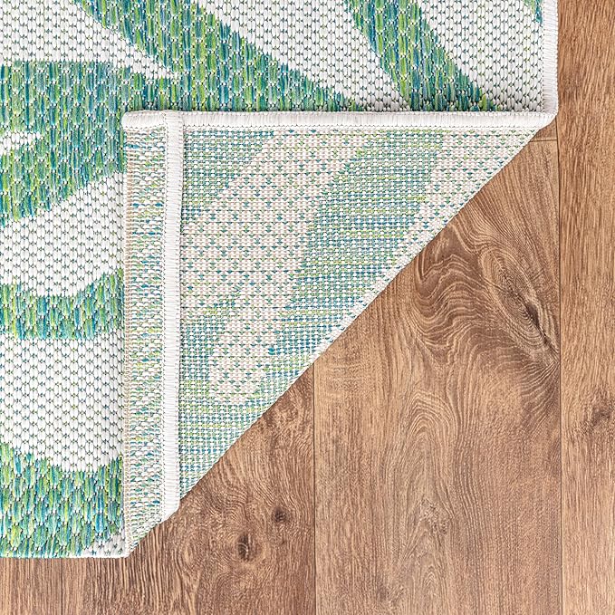 Keen Home Design Terrace Outdoor Runner Rug - 2x10 Washable Indoor/Outdoor Rug for Patio, Kitchen, Balcony, Beach, Garden, Deck and Porch, Size: 2'2"x9'11"