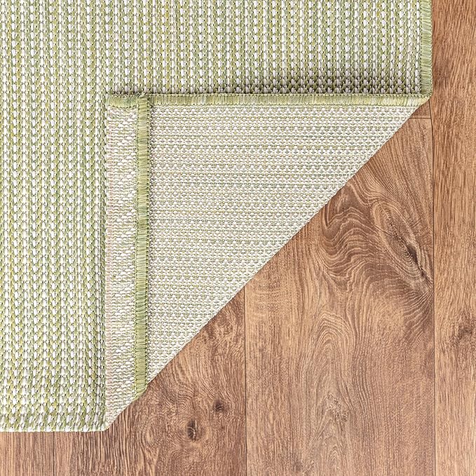 Keen Home Design Terrace Outdoor Area Rug - 10x14 Washable Indoor/Outdoor Rug for Patio, Kitchen, Balcony, Beach, Garden, Deck and Porch, Size: 10'x14'