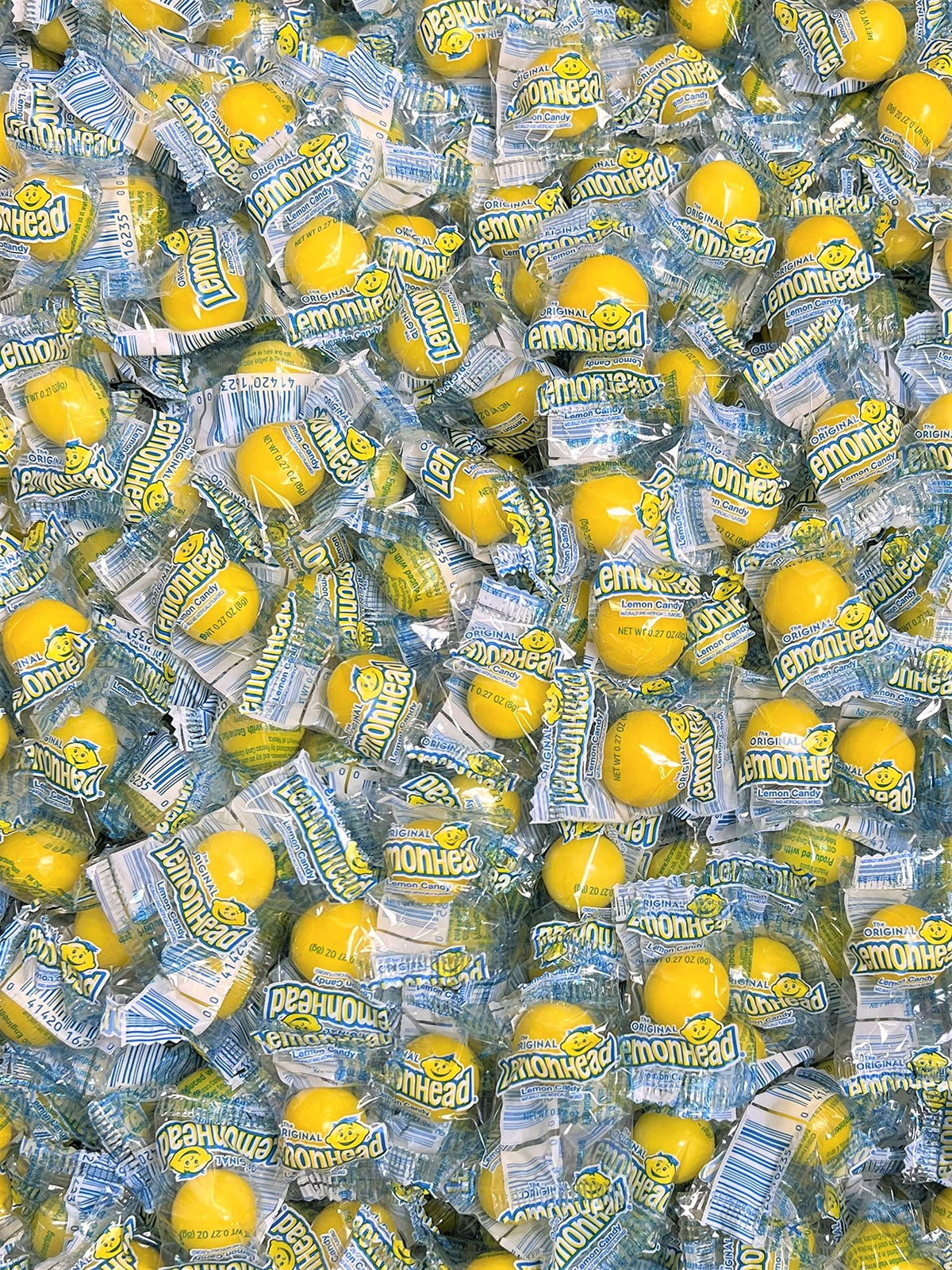 Lemonheads Candy - Lemon Candy - 1 LB Bag - Lemon Heads - Lemon Heads Large Bulk Candy - Lemonhead Candy Bulk - Lemon Hard Candy - Lemonhead Candy