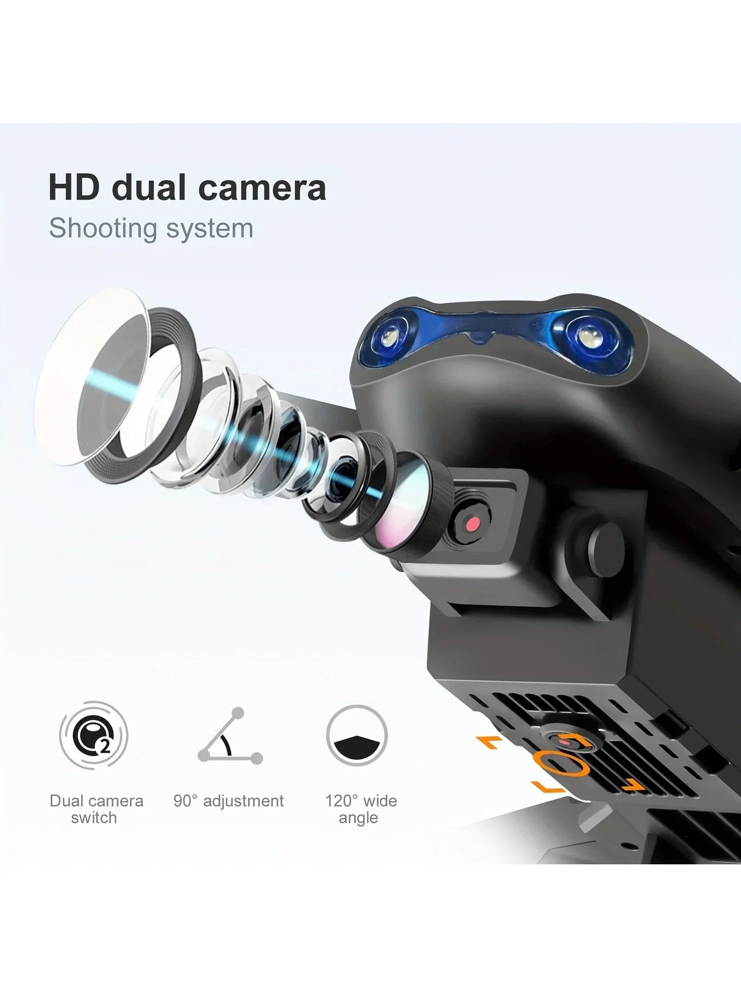 E99 Foldable Obstacle Avoidance Drone