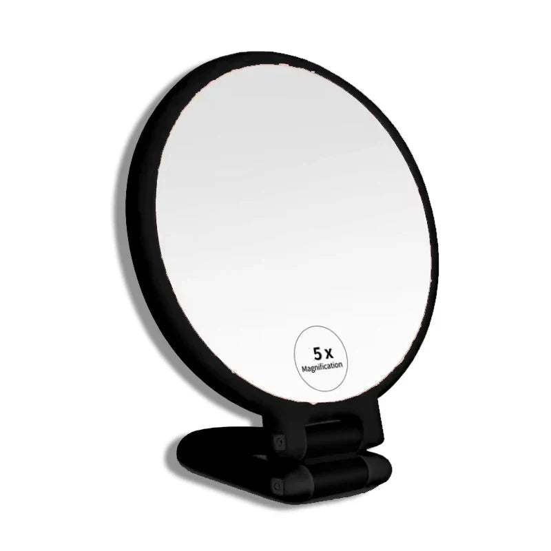 Vintage Double-Sided Magnifying Mirror