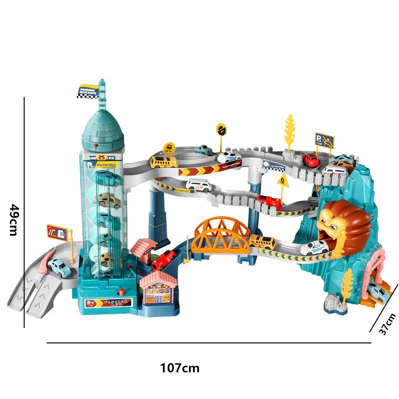 KBDFA Lion Theme Car Track