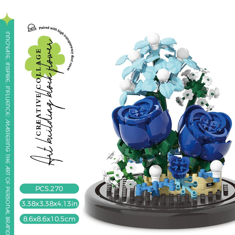 DIY Sunflower Building Block Bouquet