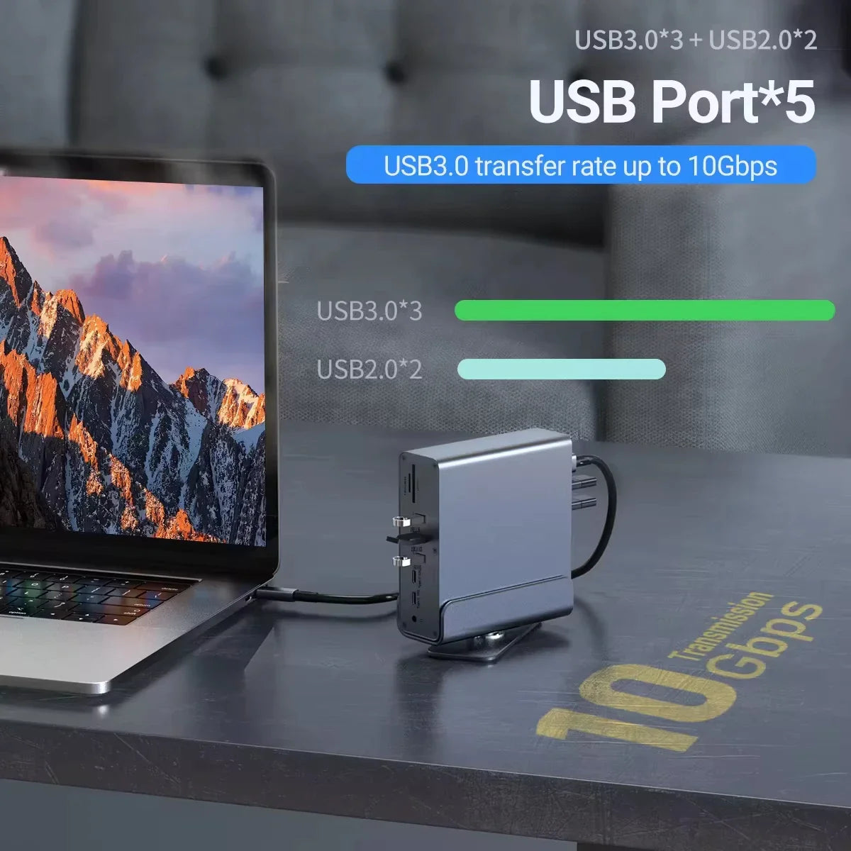 15-in-1 USB-C Dock Hub